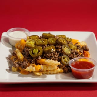 Cheesy Beefy Flex Fries
